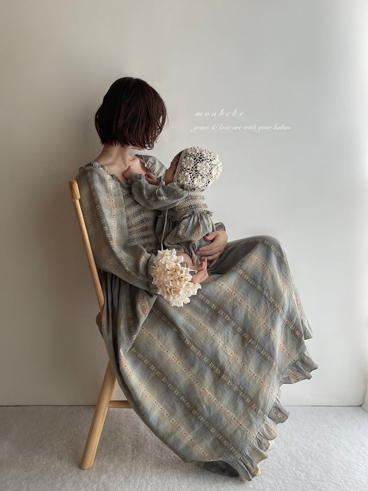 monbebe / Lara check dress  (mom)