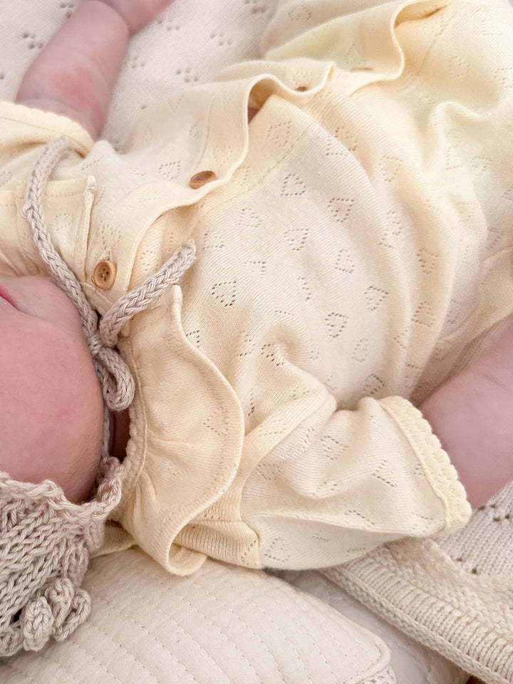 monbebe / heart baby suit
