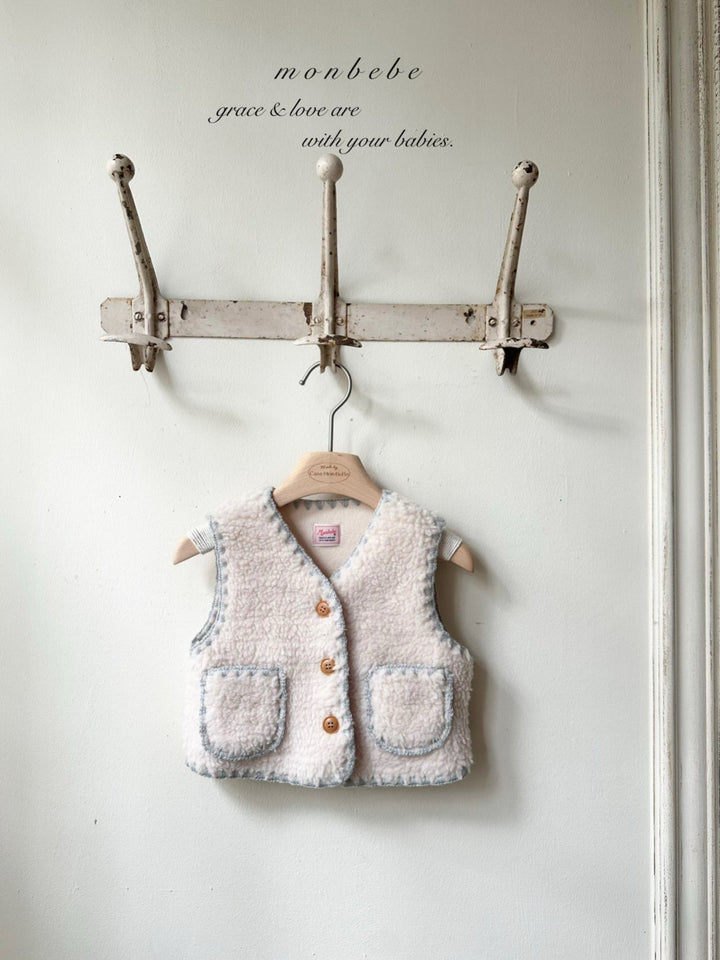 【新作 11/12予約受付開始】monbebe / Miracle Melo Vest