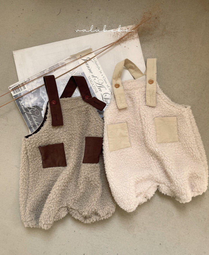 valubebe / Tumble pocket suspender pants