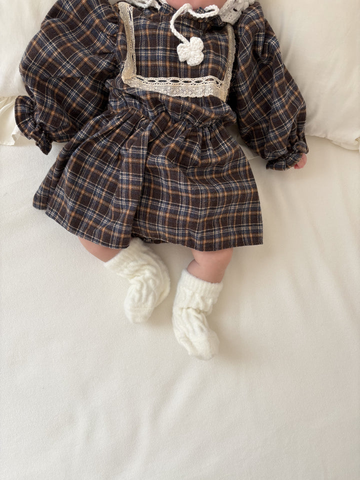 【新作 11/12発売 】monbebe / Lope Check suit