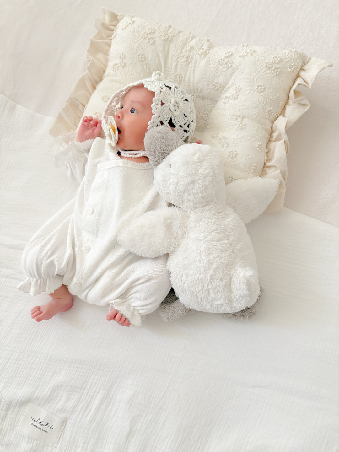 monbebe / Mary Rose Handmade Bonnet