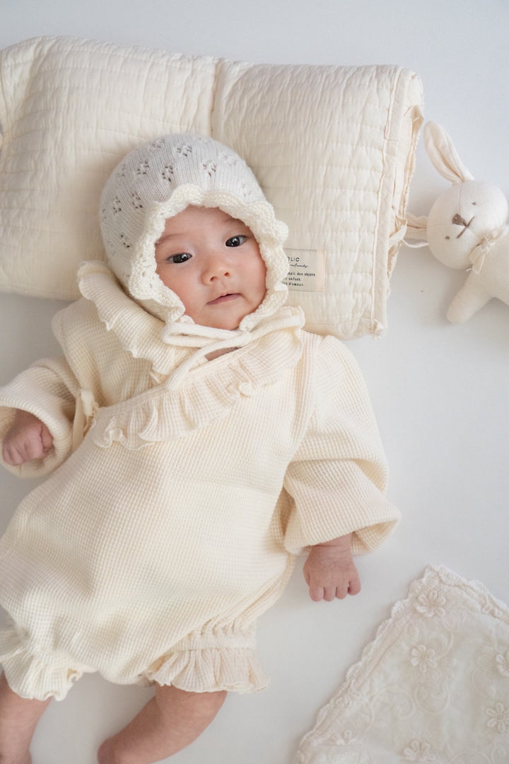 【2026春新作】monbebe / Waffle Wrap Suit