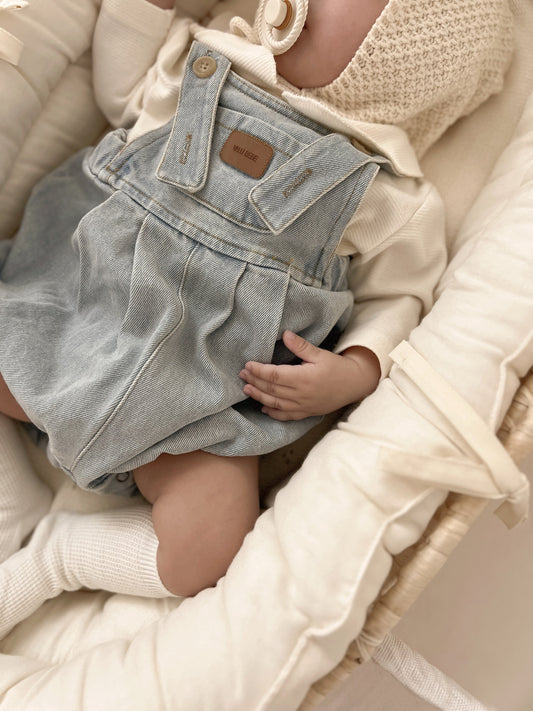 valubebe / pumpkin denim suit