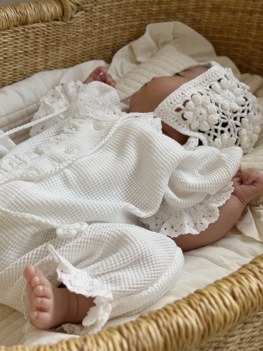 【3/6発売】bébé / (半袖) waffle glory suit