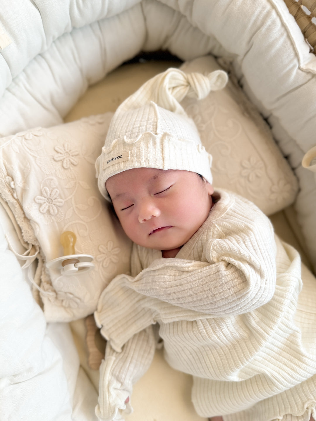 peekaboo  / (長袖) ann newborn set