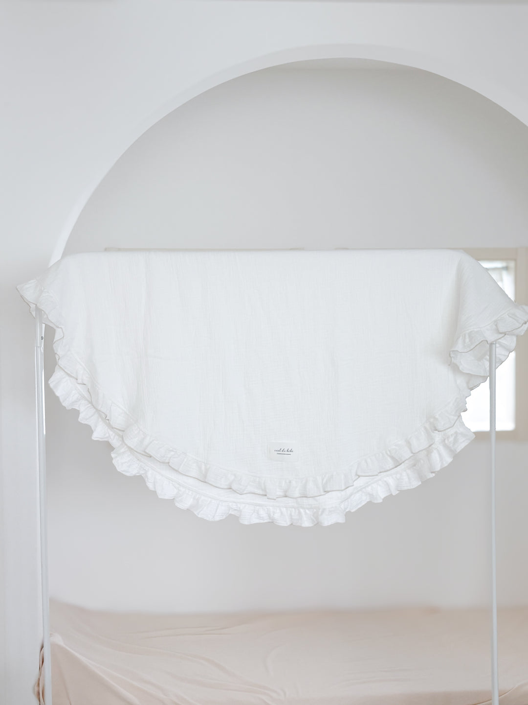 bébé / Luna Round Frill Blanket
