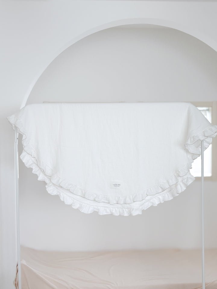 bébé / Luna Round Frill Blanket