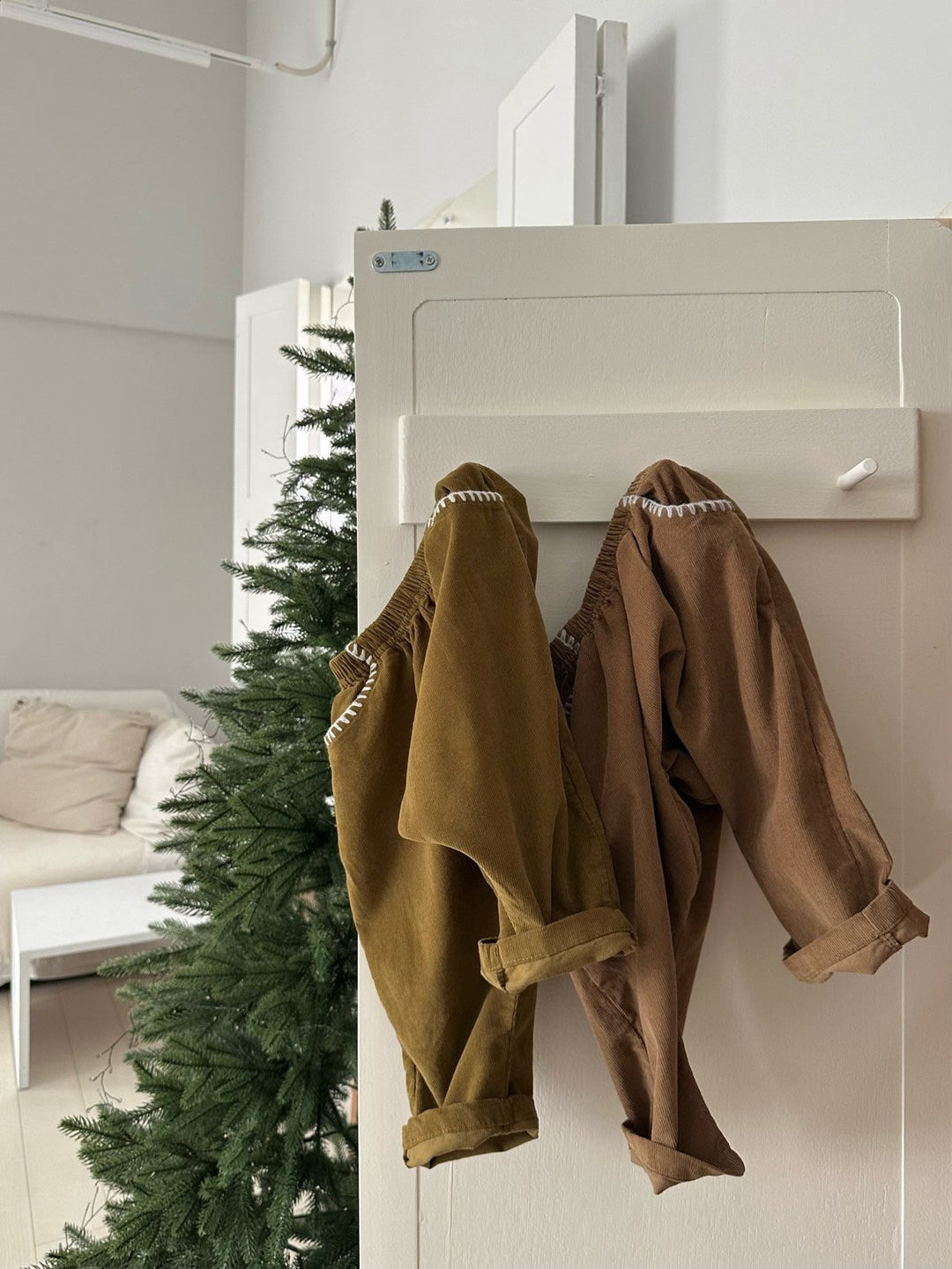 【新作:10/27以降発送】 monbebe / Louis melo pants