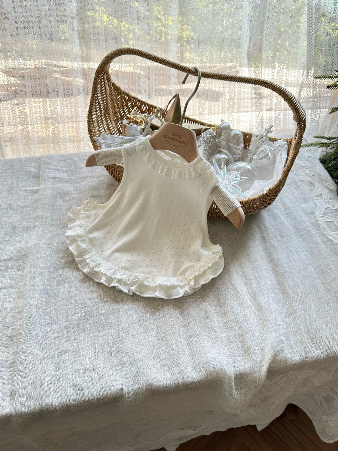 【11/17 再入荷】 monbebe / Frill Vest