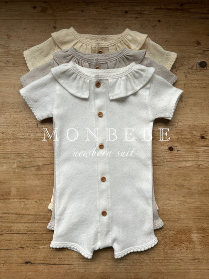 【在庫限り】monbebe / heart baby suit