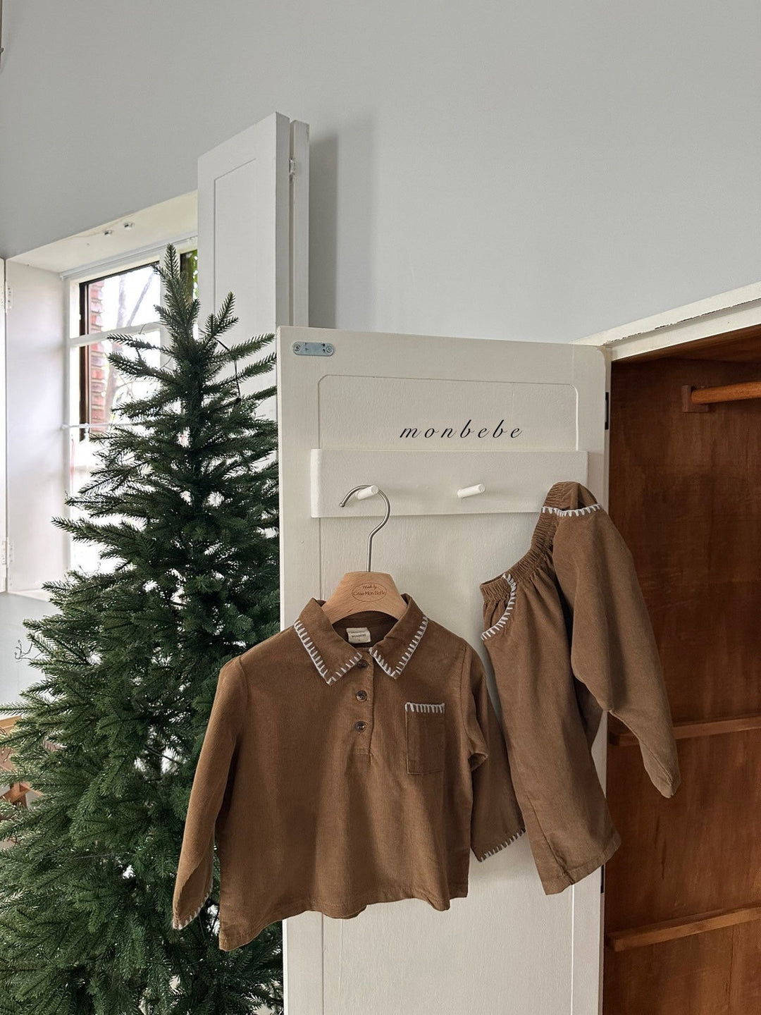 【新作:10/27以降発送】 monbebe / Louis melo shirts