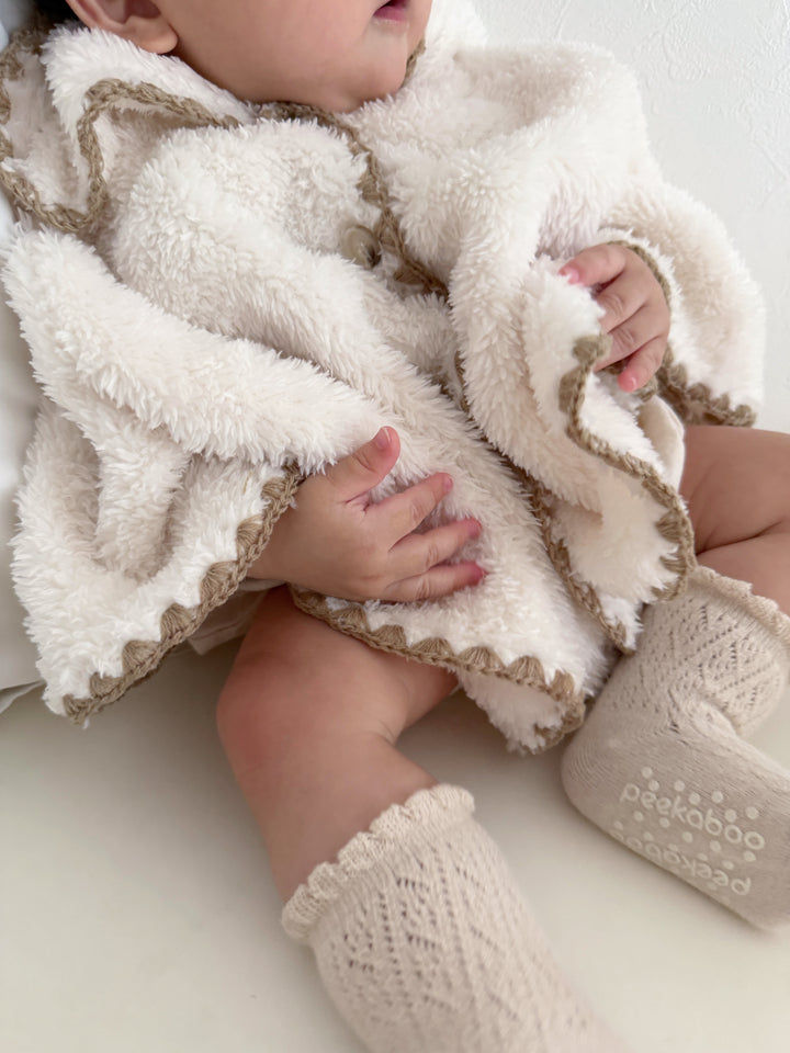 【即納】monbebe / (0-2歳まで) marshmallow bébé poncho