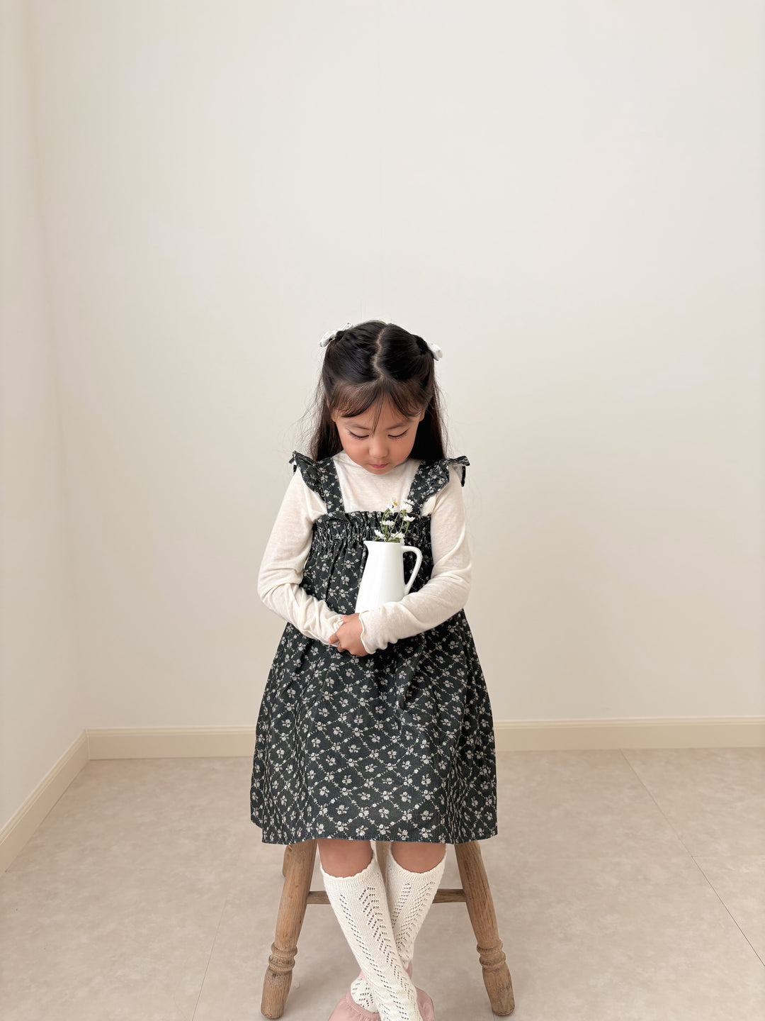 monbebe / Corduroy Frill Dress