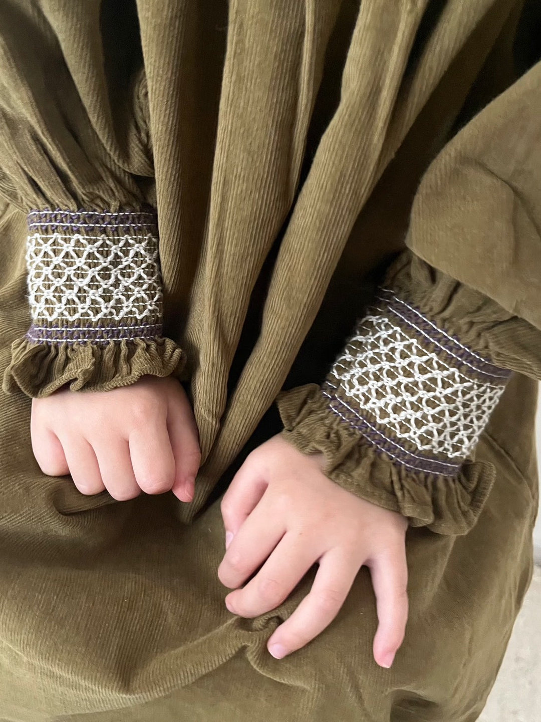 【新作:10/27以降発送】 monbebe / Charlotte smock dress