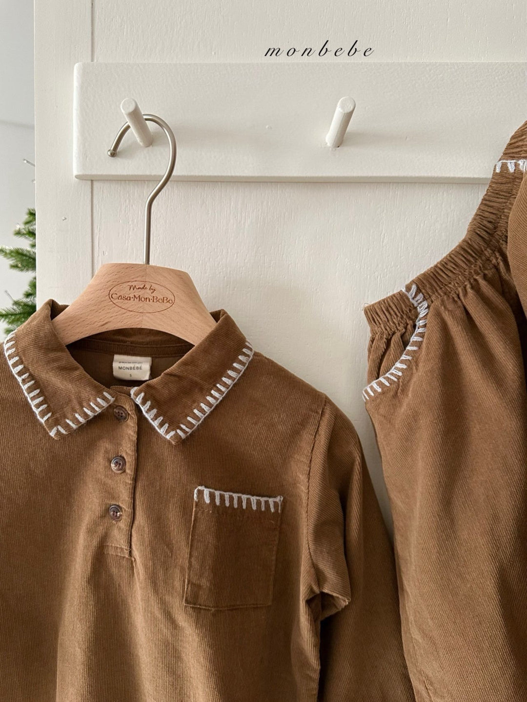 【新作:10/27以降発送】 monbebe / Louis melo shirts