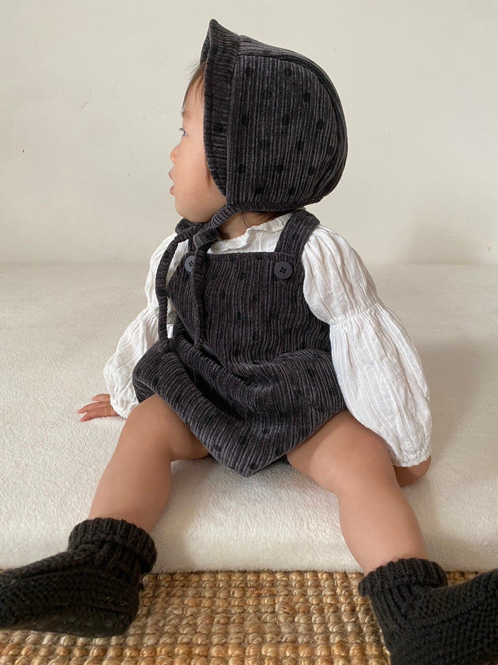 nunubiel /  corduroy romper set