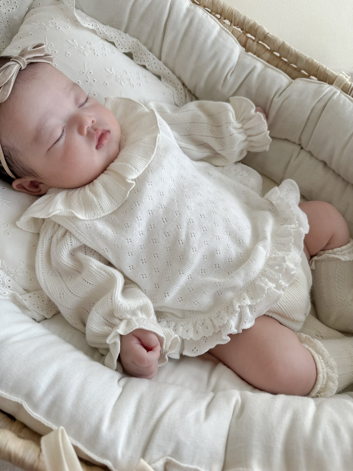 【11/17 再入荷】 monbebe / Frill Vest