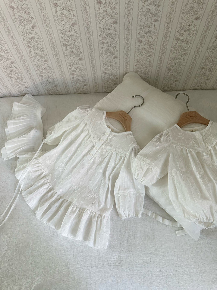 【予約】monbebe / (kids) Marant dress