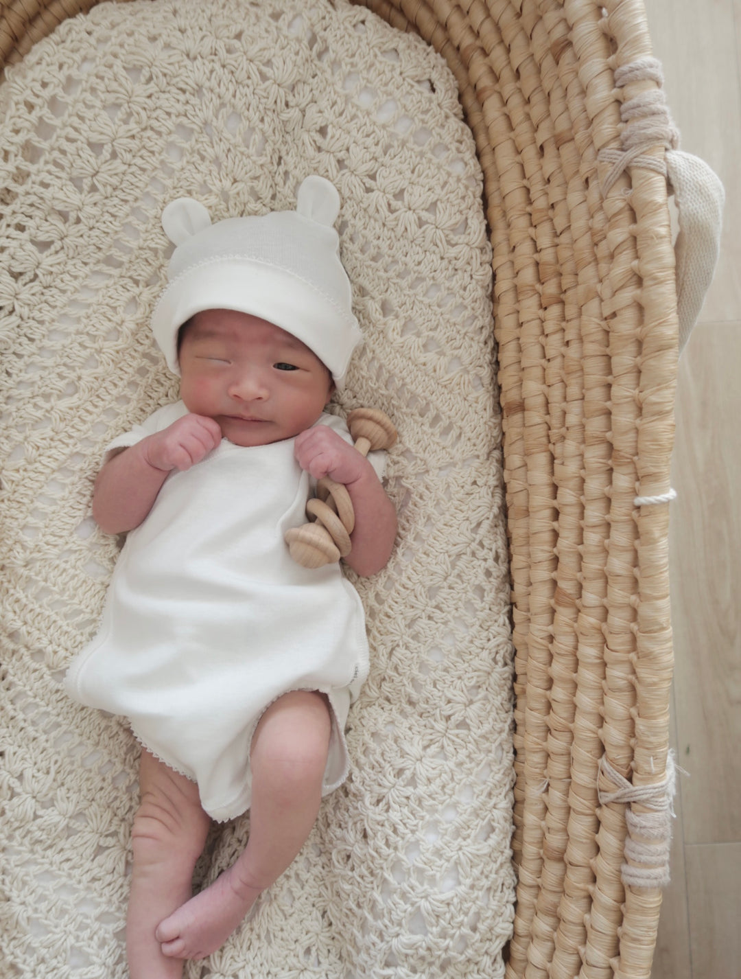 bébé / Luna organic bear cap