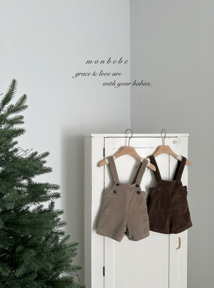 monbebe / Mont Blanc Suspenders Pants