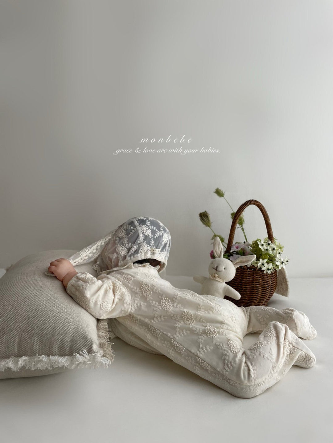 monbebe / Lace cozy suit