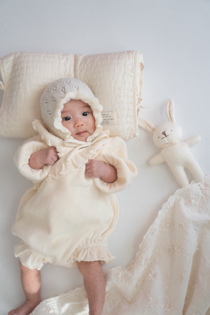 【2026春新作】monbebe / Waffle Wrap Suit