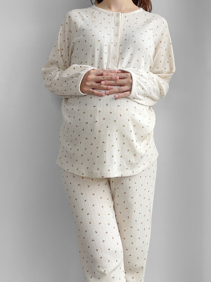 peekaboo  / moss room wear set (mom)