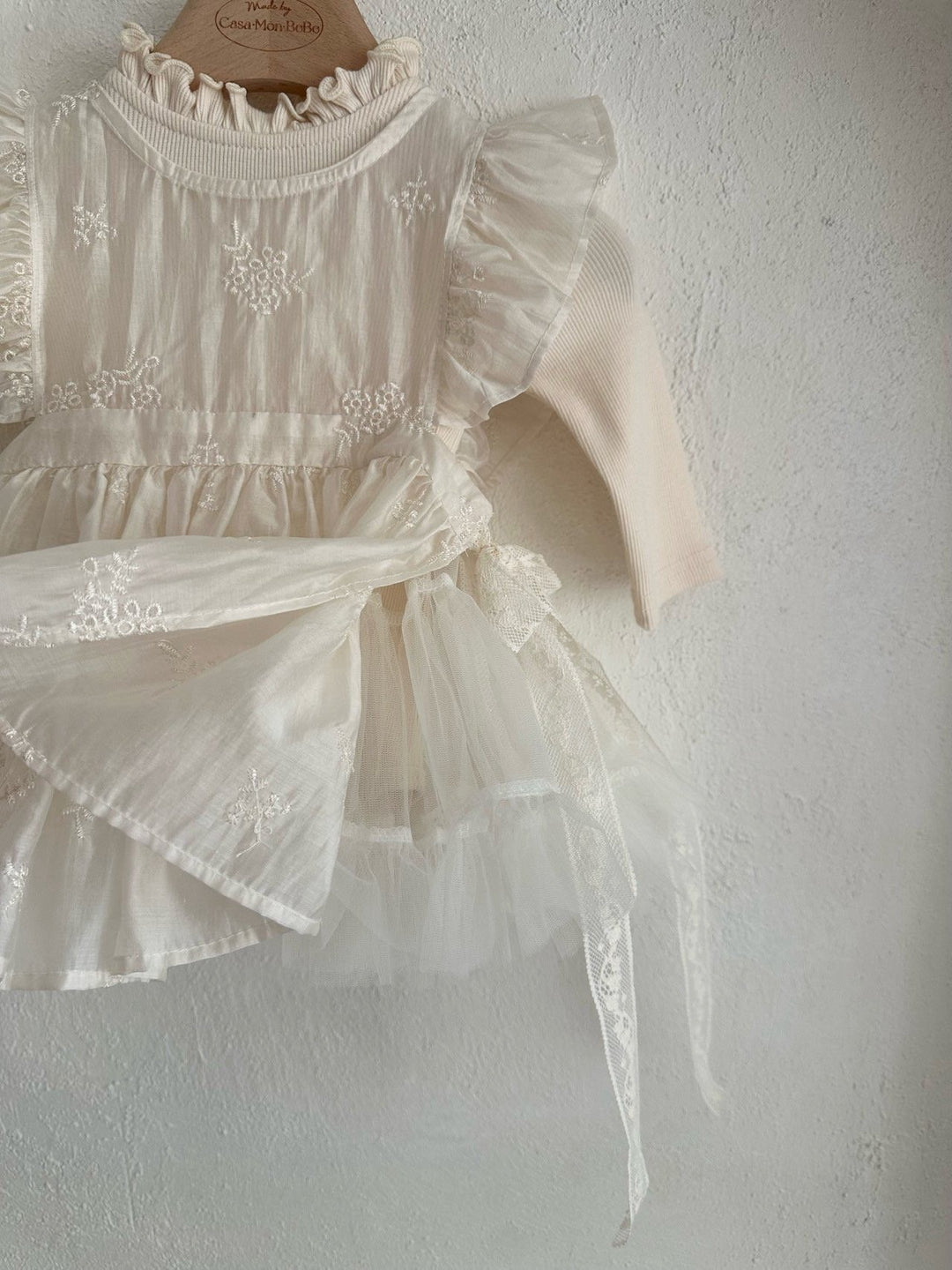 【予約】monbebe / (kids) Lily Layered Dress