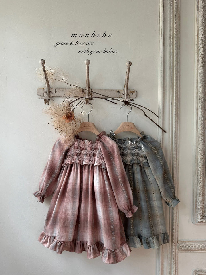 monbebe / Lara check dress