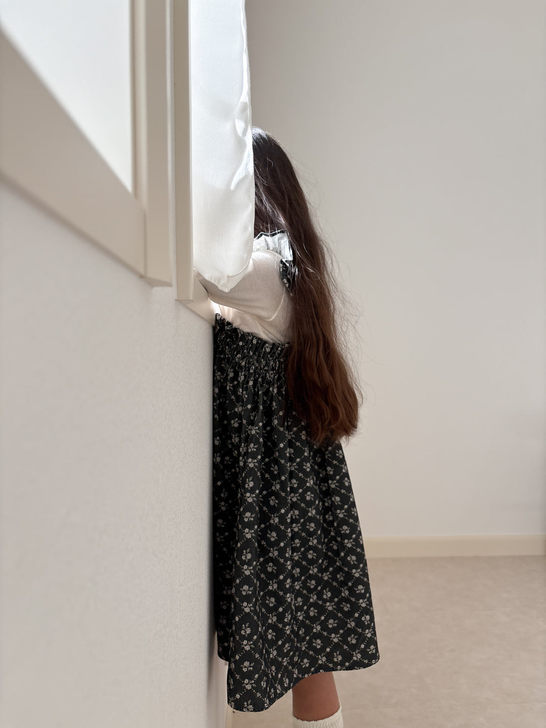 monbebe / Corduroy Frill Dress