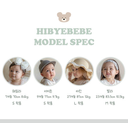 hibyebebe / Peter Pan straw hat