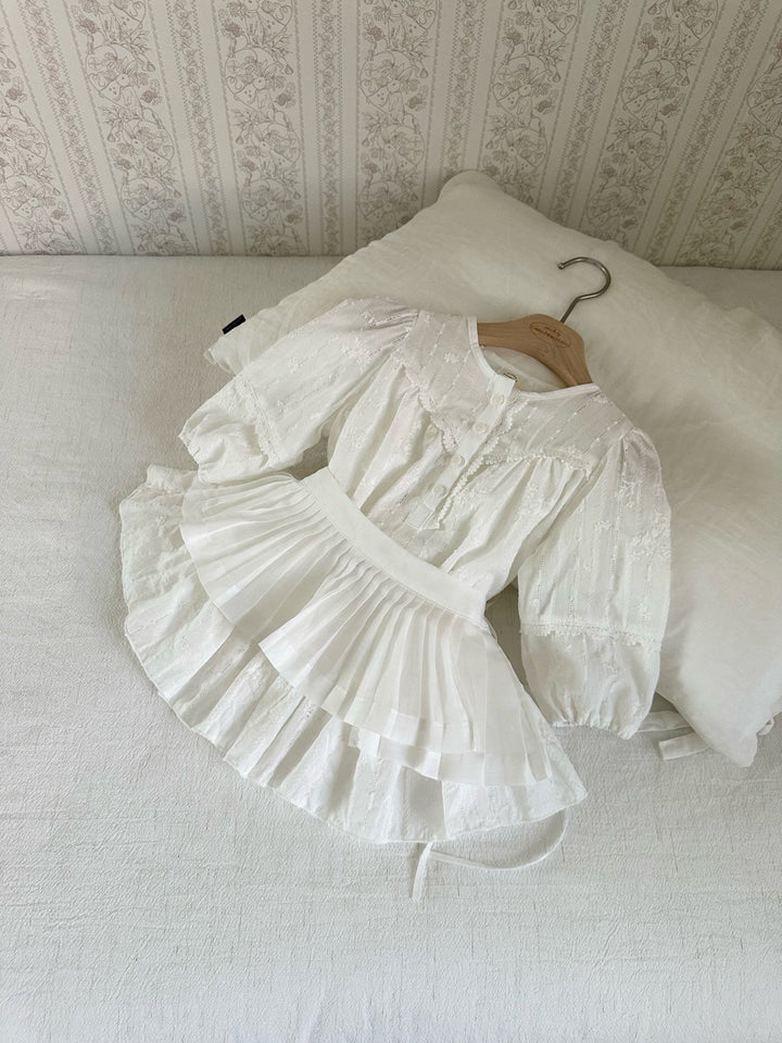 【予約】monbebe / (kids) Marant dress