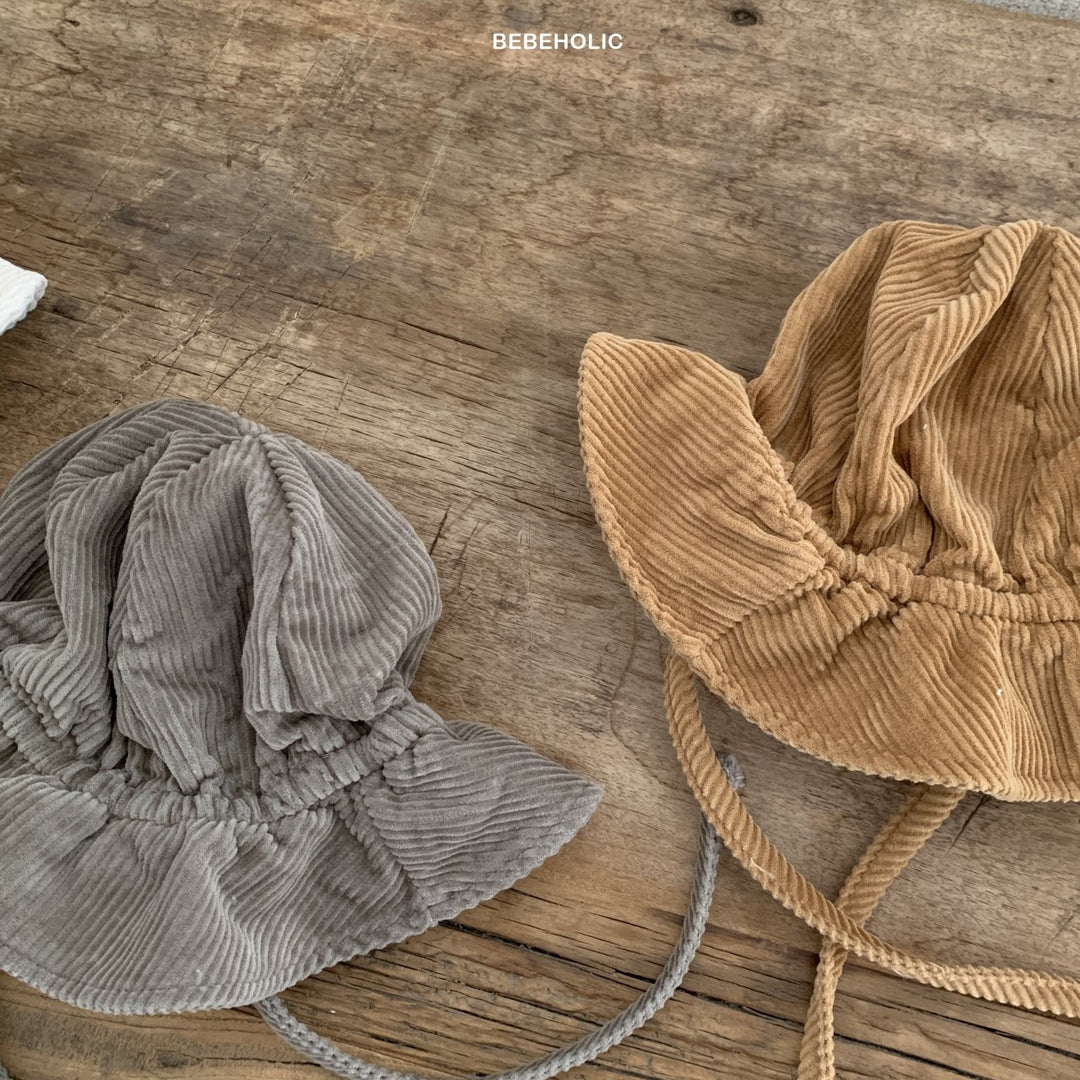 bebeholic / Corduroy lined bucket hat