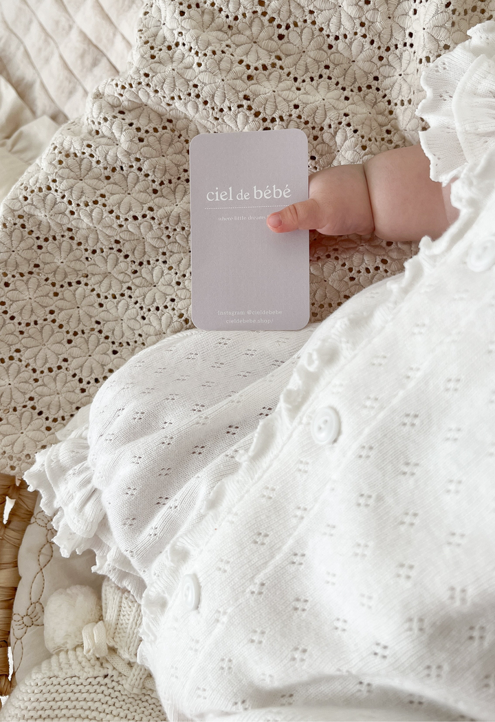 【2026夏新作】bébé / (半袖) whipped frill suit