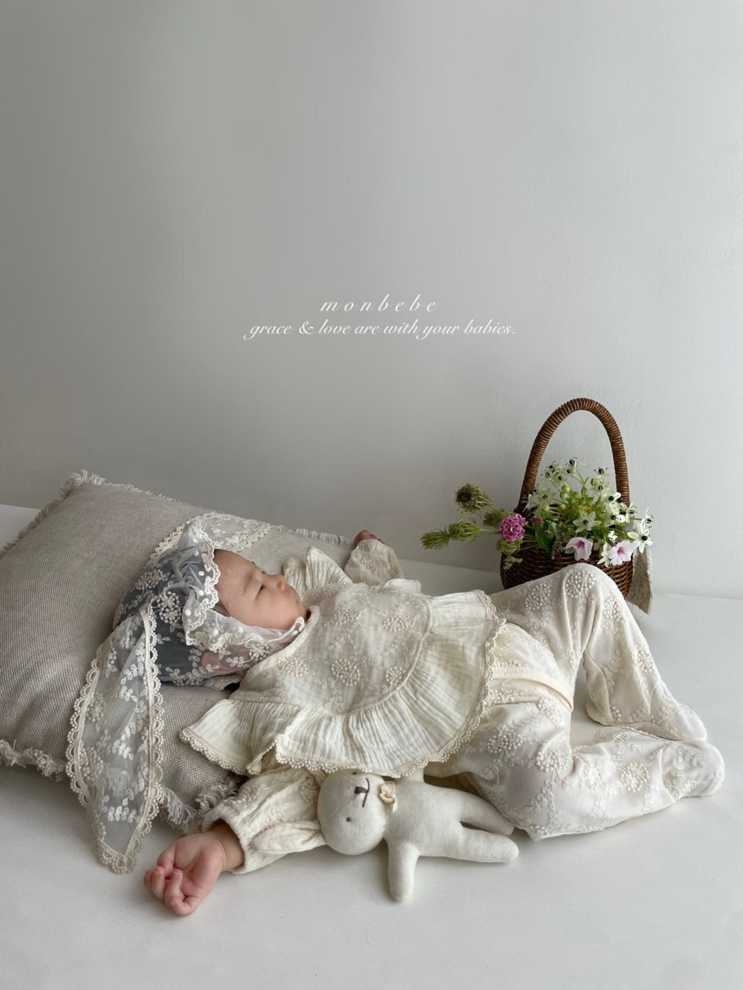 monbebe / Lace cozy suit