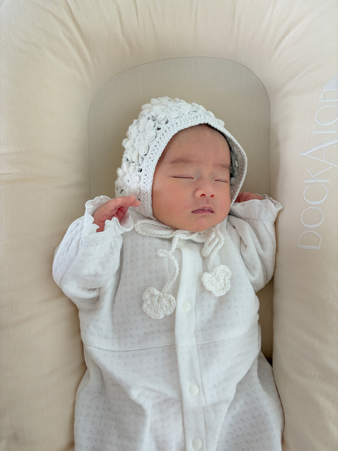 【即納】 bébé/ (長袖) Milky Organic Quilt Dressall