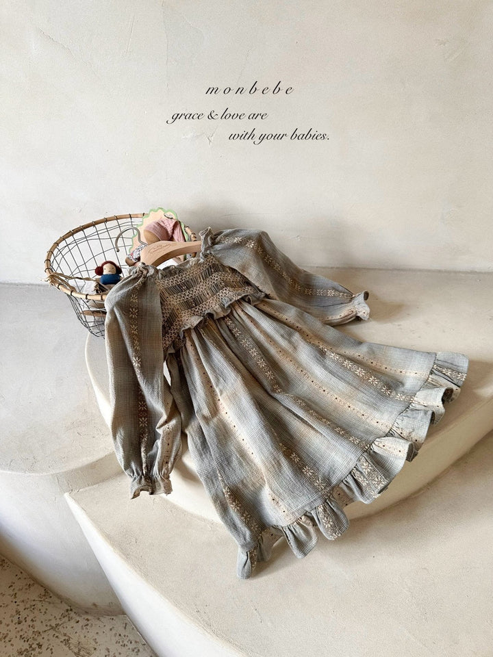 monbebe / Lara check dress