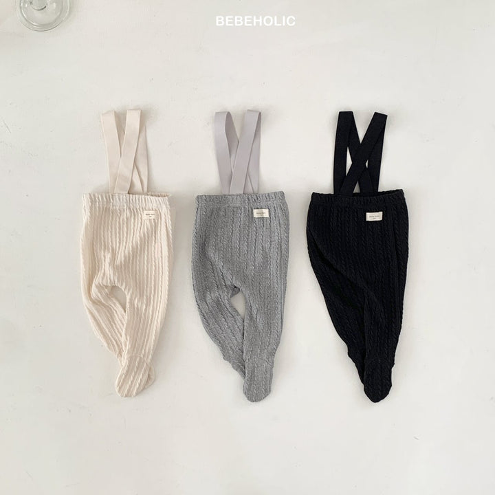 bebeholic / Churros footed leggings