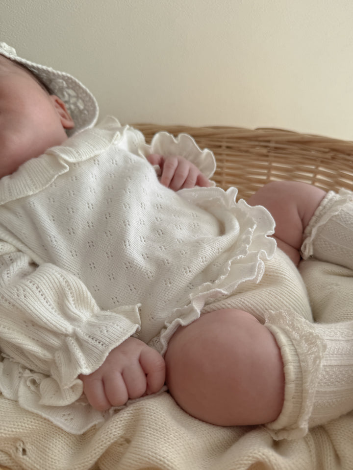 【11/17 再入荷】 monbebe / Frill Vest