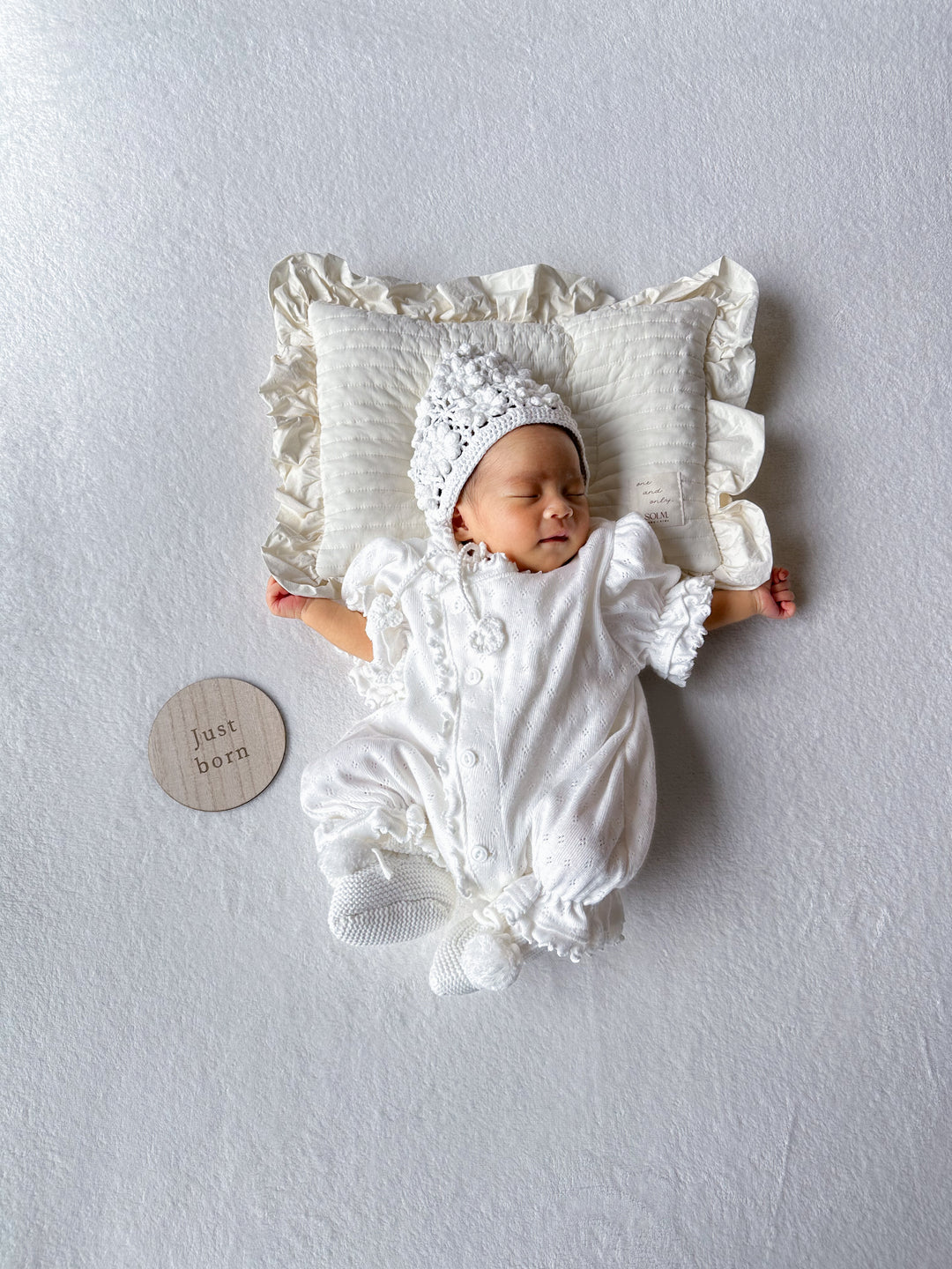 【2026夏新作】bébé / (半袖) whipped frill suit