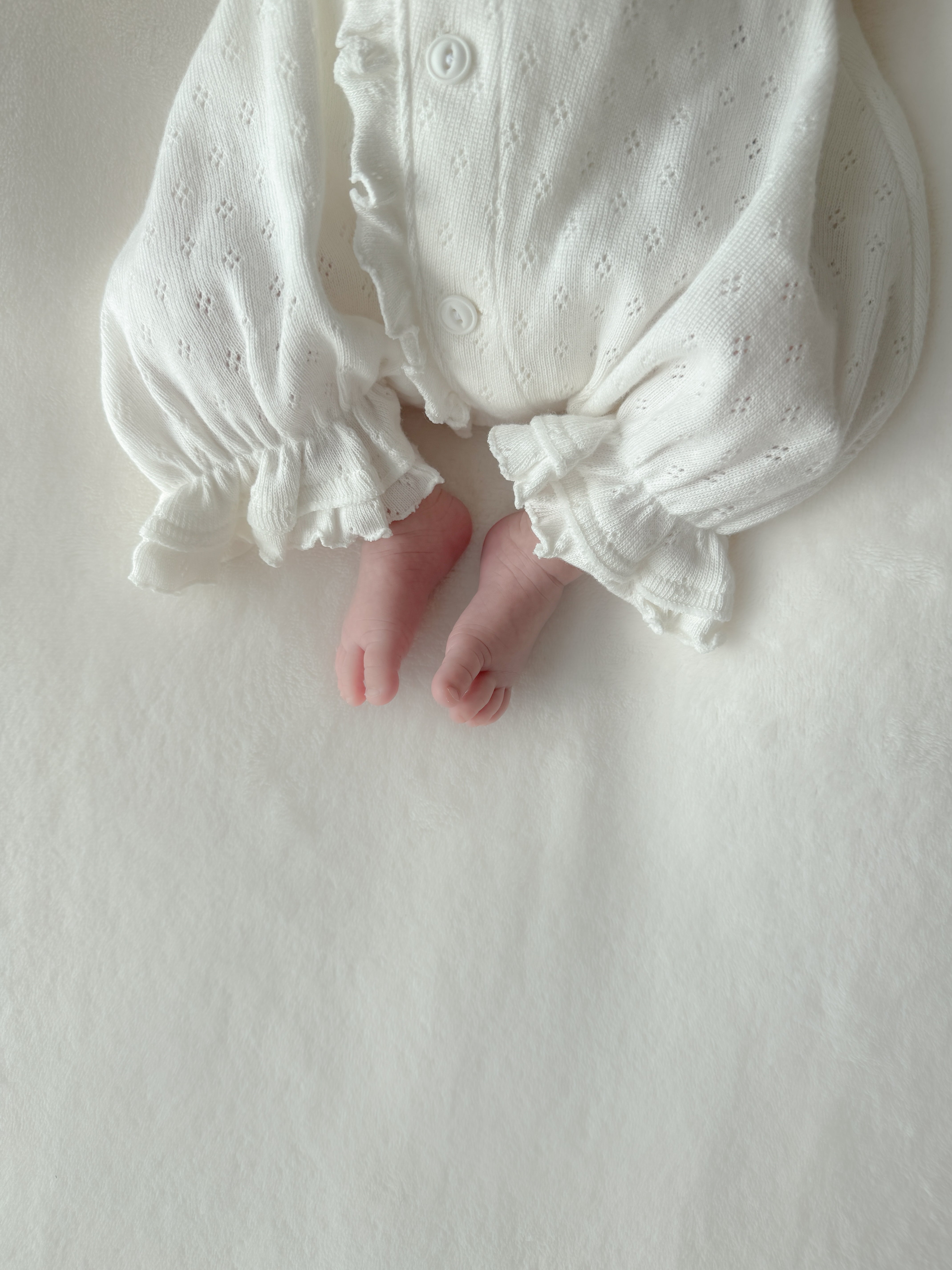 即納】(長袖)bébé / whipped frill suit – ciel de bébé
