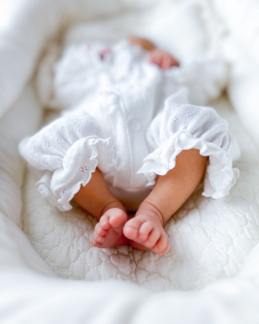 bébé / (長袖) whipped frill suit