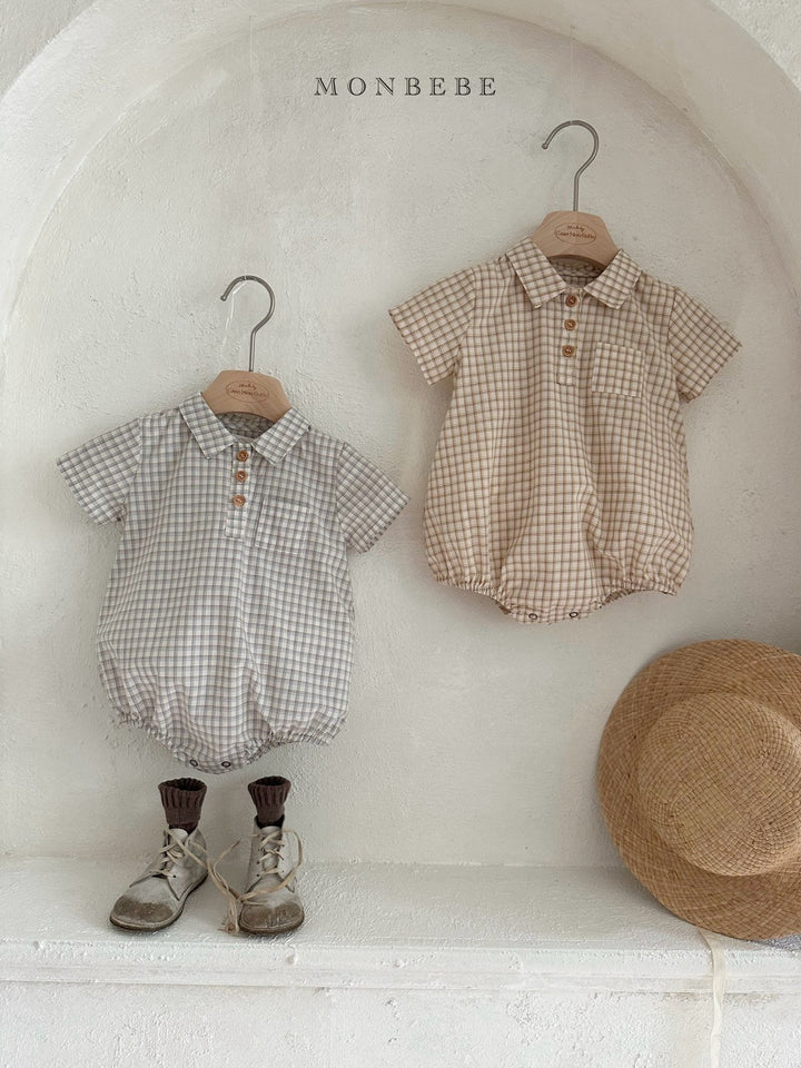 【monbebe夏新作】monbebe / Rio Check Suit