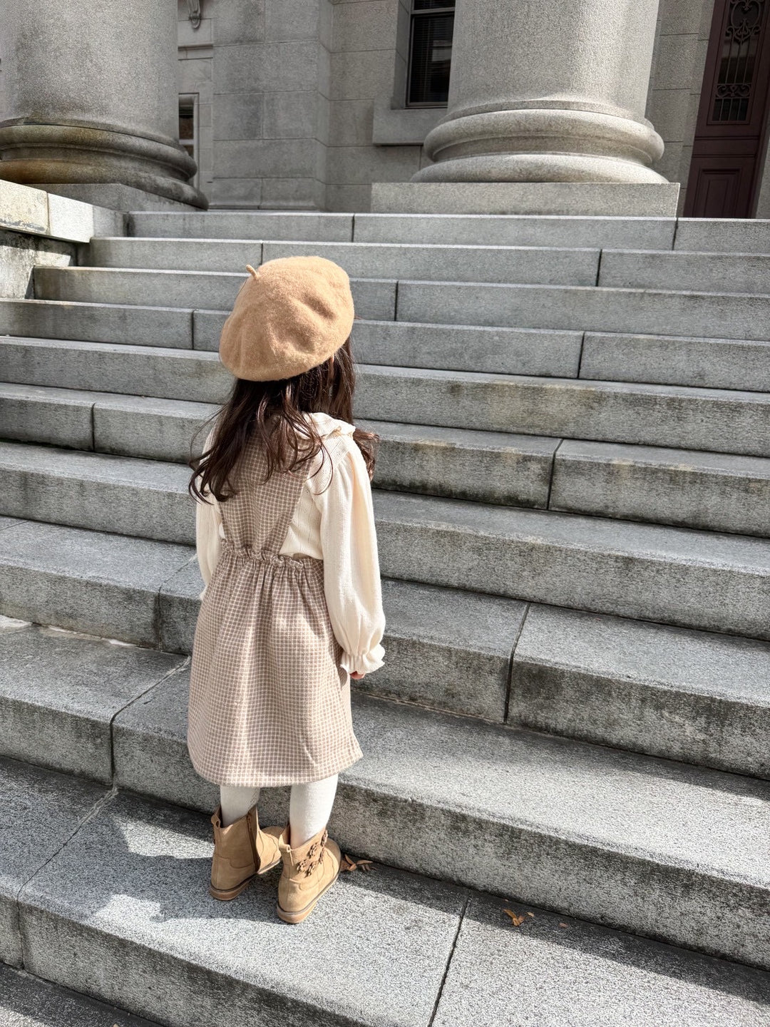 monbebe / Window Check dress