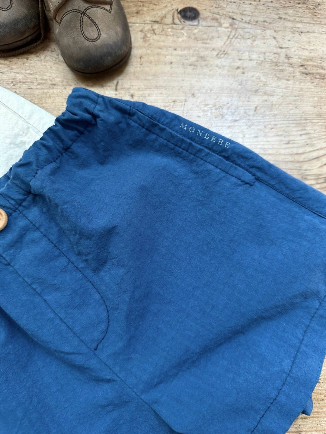 【予約】monbebe / Batik Cotton Shorts