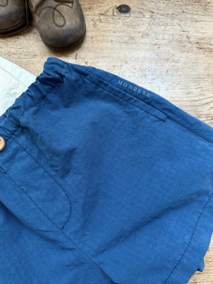 【予約】monbebe / Batik Cotton Shorts