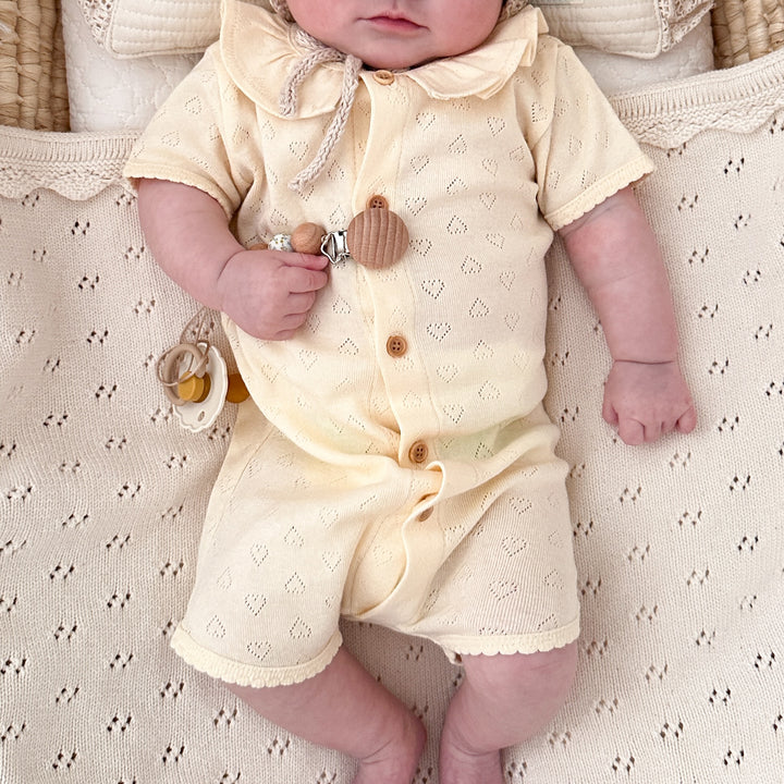 monbebe / heart baby suit