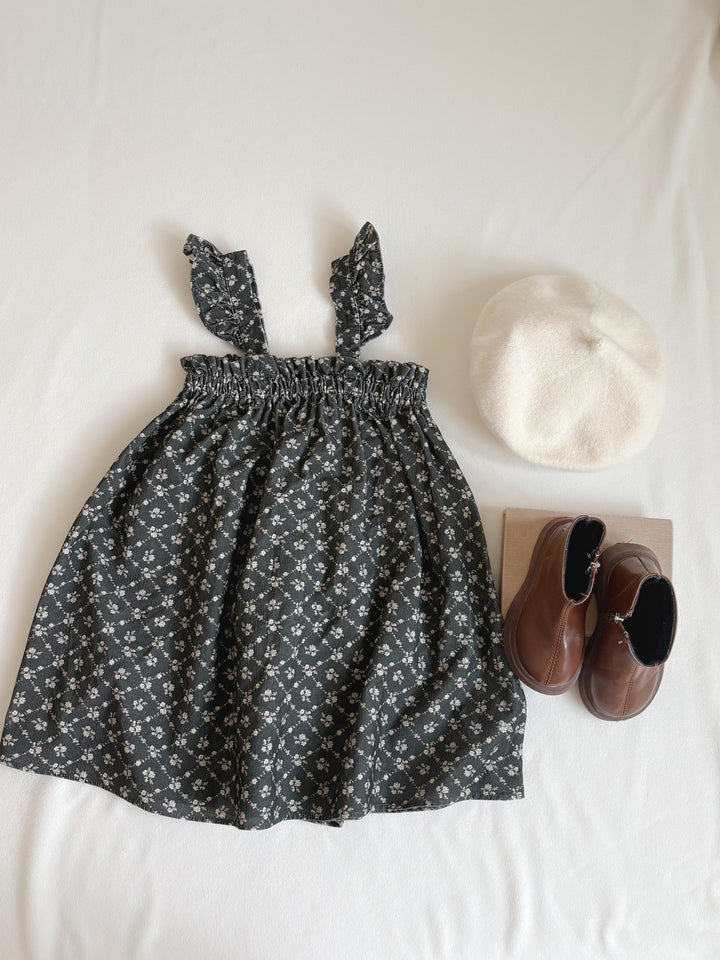 monbebe / Corduroy Frill Dress