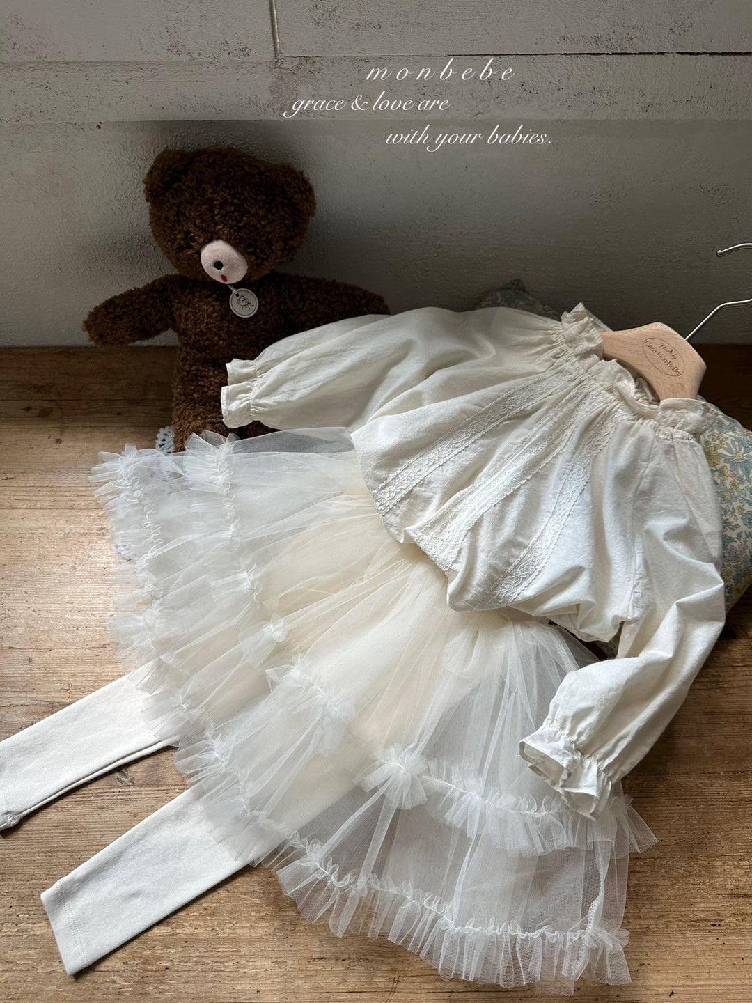 【予約】monbebe / Lily Tutu Leggings